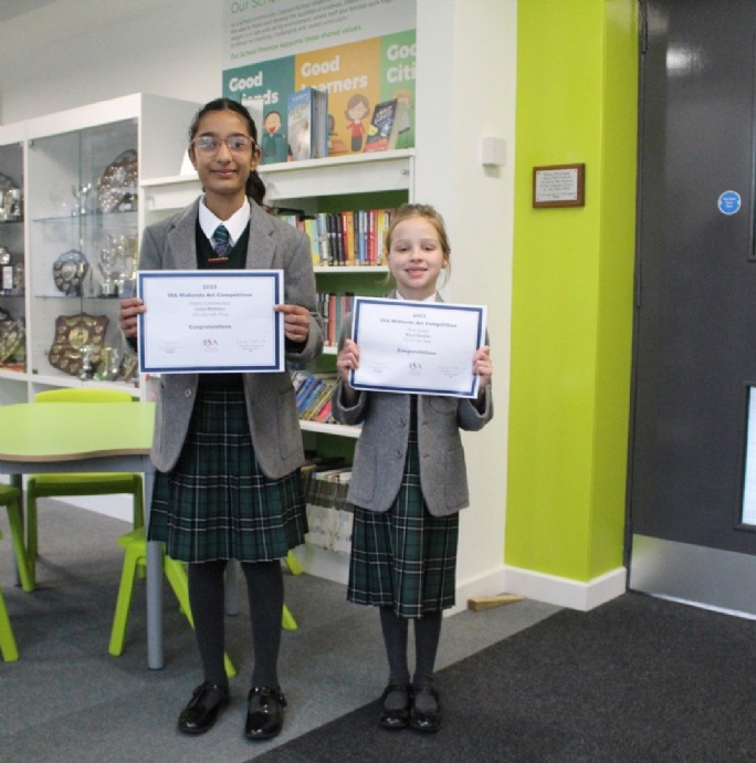News » Pupil Success In ISA Midlands Art Competition